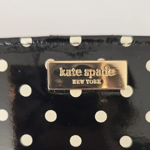 Kate Spade Black Polka Dot Wallet - Picture 2 of 9